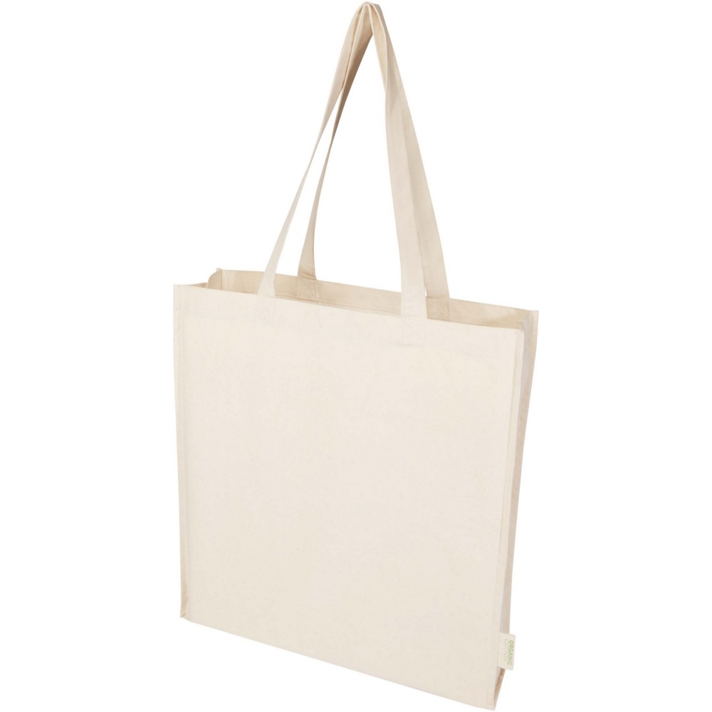 Logotrade mainoslahja tuotekuva: Orissa 180 g/m² organic full gusset tote bag 14L