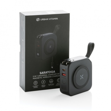 Logotrade mainoslahjat kuva: Urban Vitamin Saratoga 5-in-1 universaali laturi
