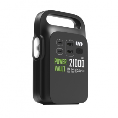 Logo trade mainoslahja kuva: Power Vault 21000 kannettava virta-asema RCS muovista