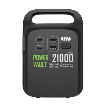 Logo trade mainostuotet tuotekuva: Power Vault 21000 kannettava virta-asema RCS muovista