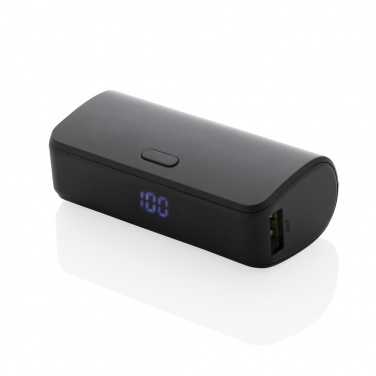 Logo trade mainoslahja kuva: FlashCharge 5000mAh pikalatausvirtapankki RCS muovista