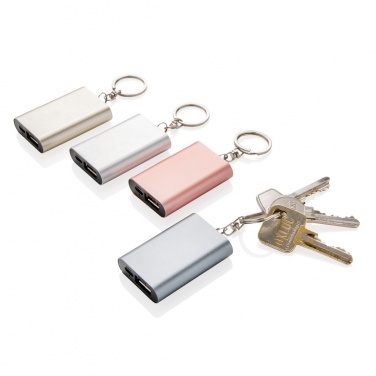 Logotrade mainostuote tuotekuva: 1.000mAh varavirtalähde avaimenperä