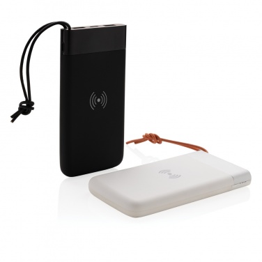 Logotrade mainoslahja tuotekuva: Aria 8000 mAh 5 W:n langaton varavirtalähde