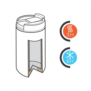 Logo trade mainoslahja kuva: Metro - juomamuki