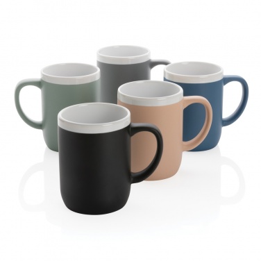 Logo trade mainostuote kuva: Keraaminen muki valkoisella reunuksella 300ml