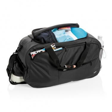 Logo trade mainostuotet tuotekuva: Swiss Peak AWARE™ RPET sporttinen duffelilaukku