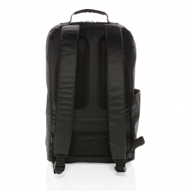 Logotrade liikelahja mainoslahja kuva: Musta PVC-vapaa 15,6"" Fashion-laptopreppu