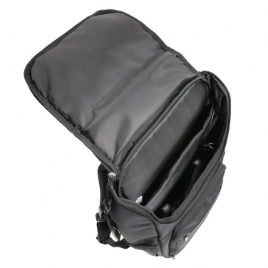 Logotrade liikelahja mainoslahja kuva: Swiss Peak AWARE™ RPET Voyager 15.6" reppu kannettavalle