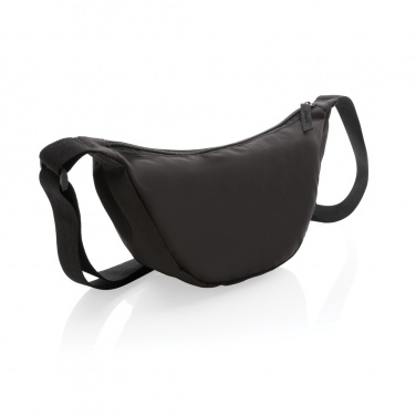 Logo trade liikelahja kuva: Crescent AWARE™ RPET puolikuun muotoinen crossbody -laukku