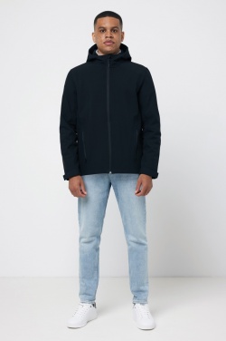 Logo trade liikelahja mainoslahja tuotekuva: Iqoniq Makalu miesten softshell takki R-polyesteristä