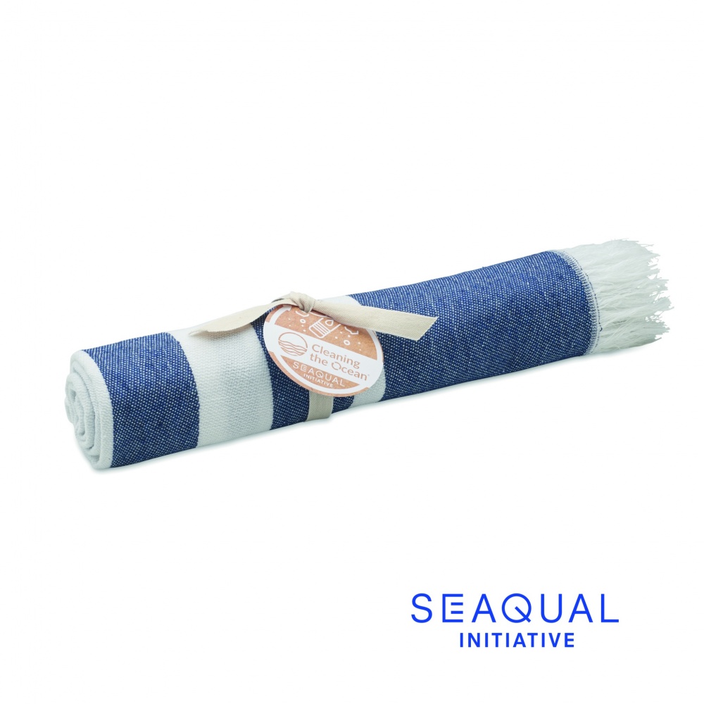 Logotrade mainoslahja ja liikelahja kuva: SEAQUAL® hamam-pyyhe100x170 cm