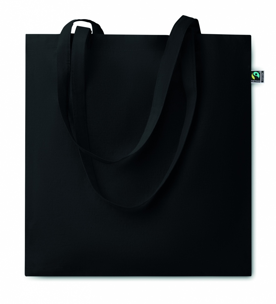 Logotrade mainostuote tuotekuva: Puuvillakassi Fairtrade 140g