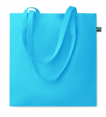 Logo trade liikelahjat mainoslahjat kuva: Puuvillakassi Fairtrade 140g