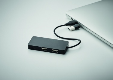 Logotrade liikelahjat mainoslahjat tuotekuva: 3 portin USB-keskitin