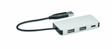 Logotrade liikelahjat mainoslahjat tuotekuva: 3 portin USB-keskitin