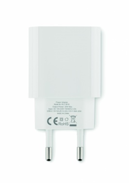 Logotrade mainostuotet kuva: USB-laturi EU