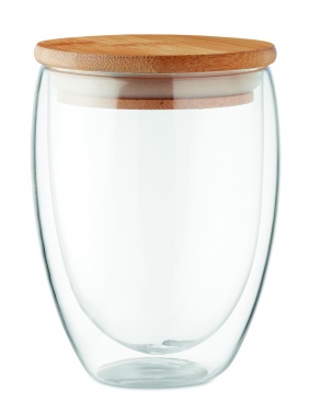 Logo trade mainostuote kuva: Bambu borosilikaattilasi 350 ml Cologne