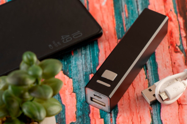 Logotrade mainoslahjat kuva: Metallinen virtapankki PORT HOPE 2200mAh