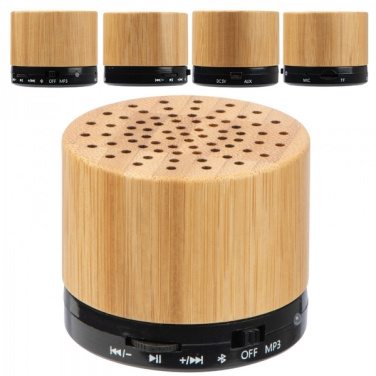 Logo trade mainoslahja kuva: Bambu Bluetooth-kaiutin FLEEDWOOD