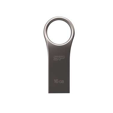 Logo trade liikelahjat mainoslahjat kuva: Pendrive 3.0 Silicon Power JEWEL J80 TITANIUM 16GB