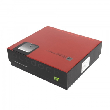 Logotrade liikelahja tuotekuva: Lonkkapullo MADONIE Schwarzwolf