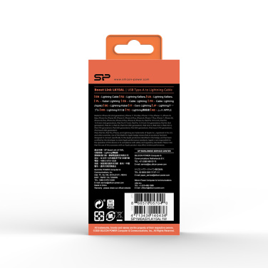 Logo trade mainostuote kuva: TIEDONSIIRTOKAAPELI LK15AL Tyyppi A- Mfi Lightning