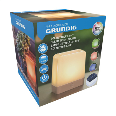 Logo trade mainoslahja kuva: Grundig Lumo Solar -pöytävalaisin