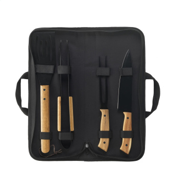 Logo trade mainoslahja ja liikelahja tuotekuva: Asado BBQ-Set -grillisetti