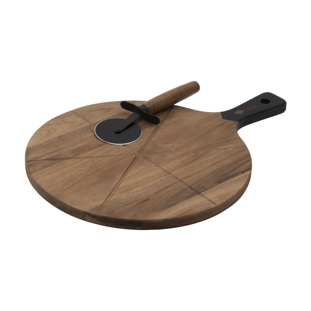 Logo trade mainoslahjat tuotekuva: Pizzasetti Rustico 2 kpl