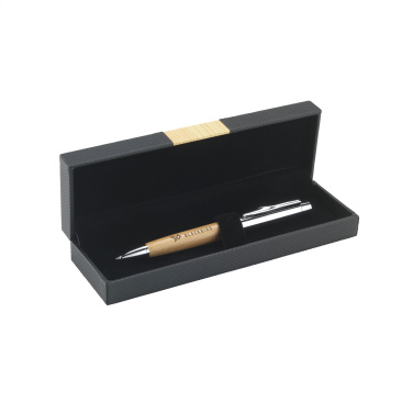 Logo trade mainoslahja kuva: Bamboo Pen Set kynät