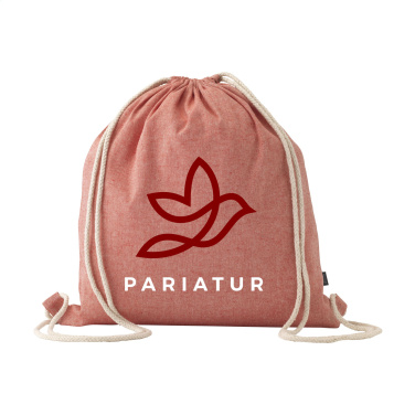 Logotrade mainoslahja tuotekuva: GRS kierrätettyä puuvillaa PromoBag (180 g/m²) reppu