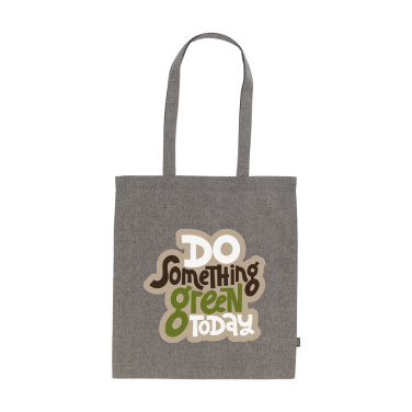 Logotrade liikelahja tuotekuva: GRS kierrätetty puuvilla Shopper (180 g/m²) pussi