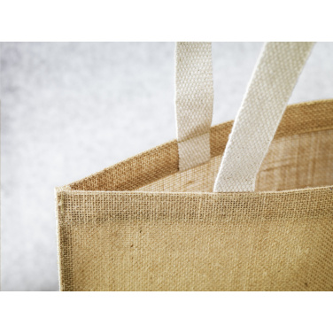 Logotrade mainoslahjat ja liikelahjat tuotekuva: Madrid Jute Shopper laukku