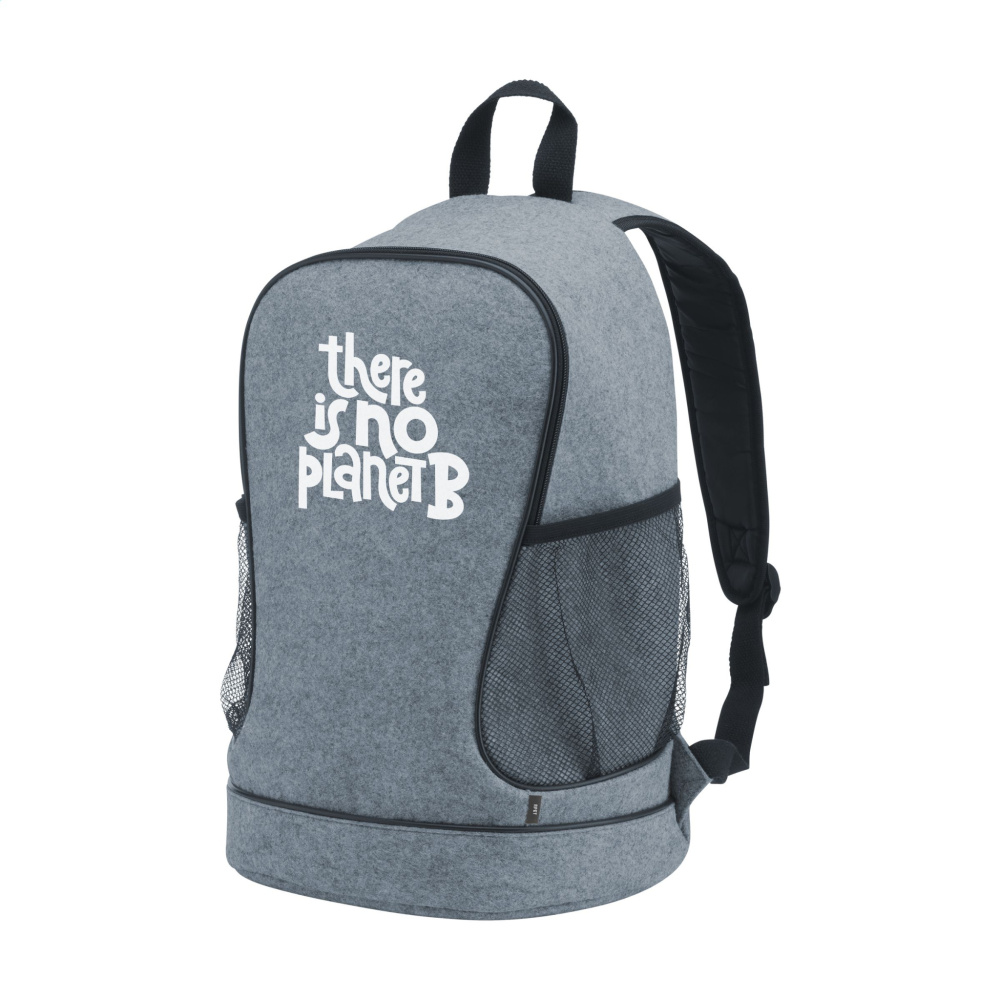 Logo trade mainoslahjat tuotekuva: PromoPack Felt Gym Bag -reppu