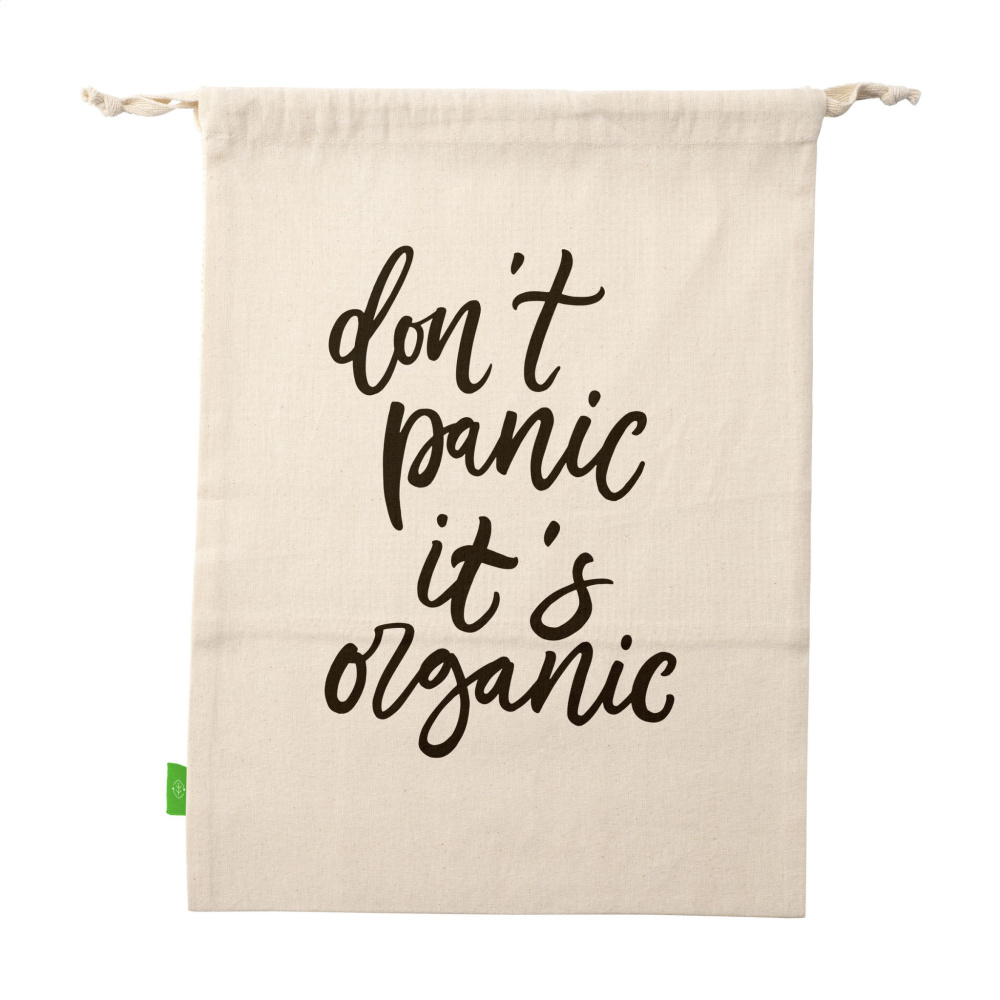 Logotrade mainoslahjat kuva: Natura Organic GOTS Mesh Bag (120 g/m²) hedelmäpussi