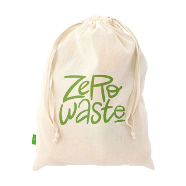 Logotrade mainostuote tuotekuva: Natura Organic GOTS Mesh Bag (120 g/m²) hedelmäpussi