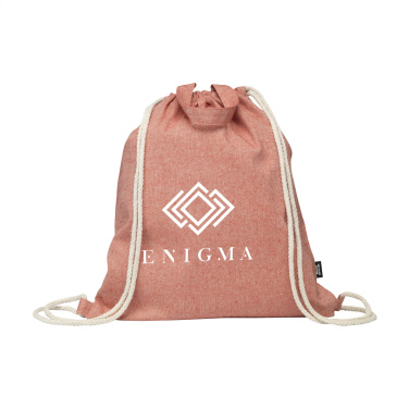 Logotrade mainostuote tuotekuva: GRS Recycled Cotton PromoBag Plus (180 g/m²) reppu