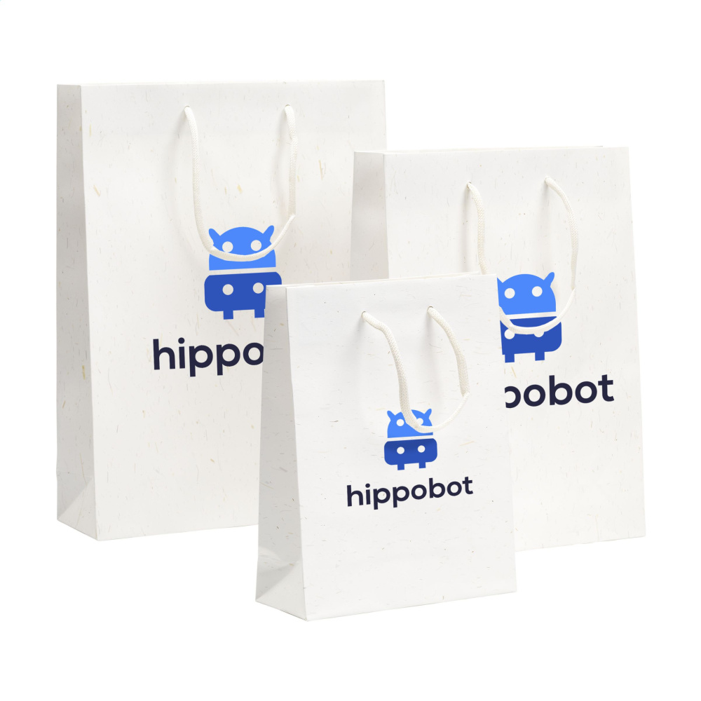 Logotrade liikelahjat mainoslahjat tuotekuva: Leaf It Bag kierrätetty olkikuiduilla (180 g/m²) L