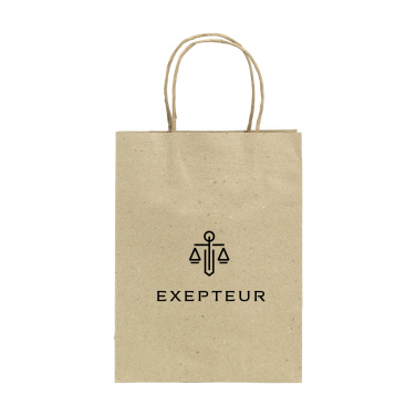 Logo trade mainoslahja kuva: Leaf It Bag kierrätettyä ruohopaperia (120 g/m²) M