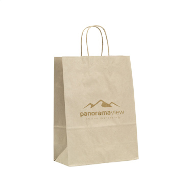 Logo trade liikelahjat tuotekuva: Leaf It Bag Leveä kierrätetty ruohopaperi (90 g/m²) M