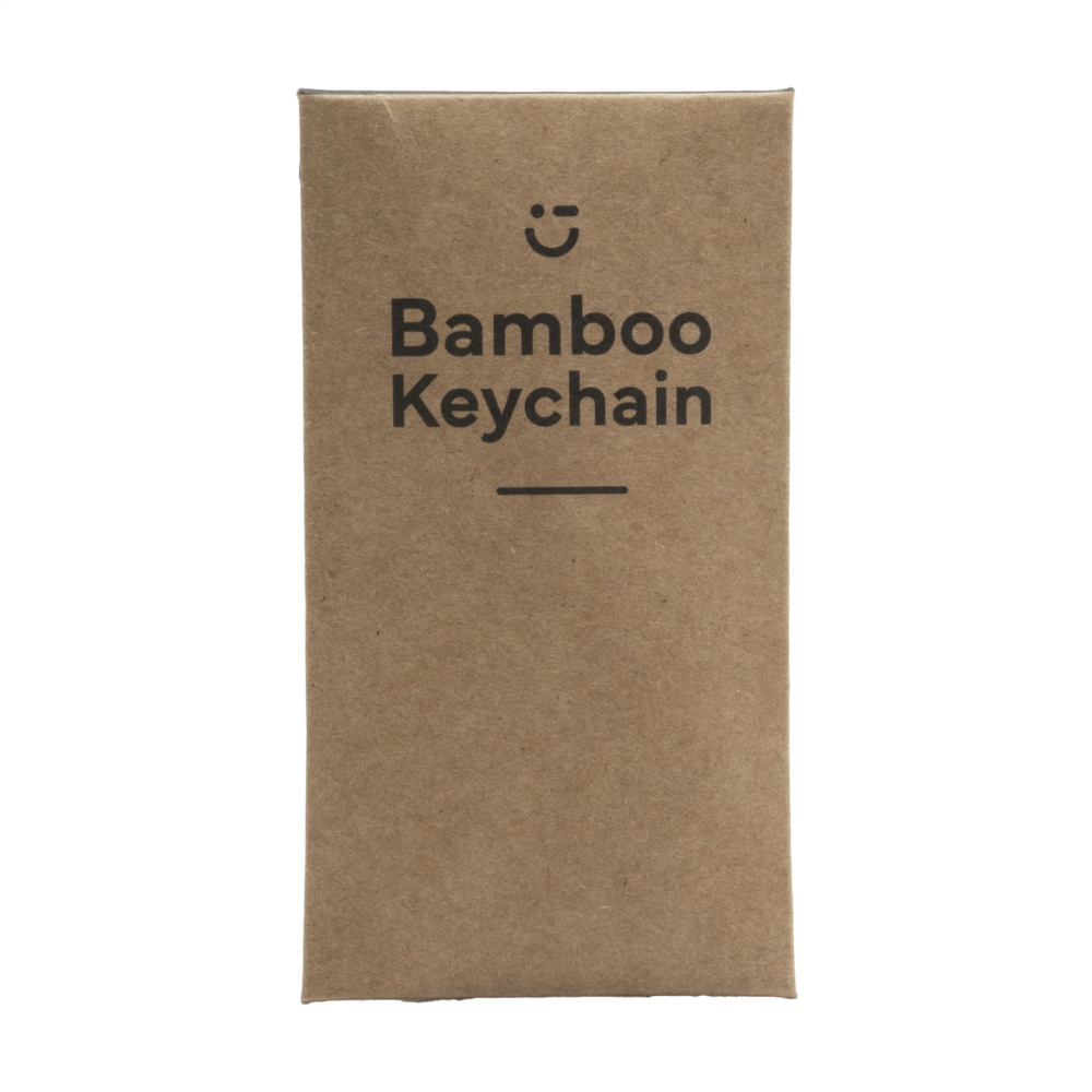 Logo trade liikelahjat mainoslahjat kuva: WoodKey Circle avaimenperä