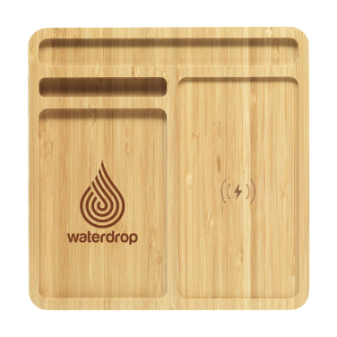 Logotrade mainoslahjat kuva: Bamboo Organizer laturi