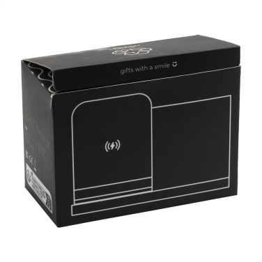 Logo trade mainoslahjat tuotekuva: Bamboo Boss 15W laturi/kynäpidike