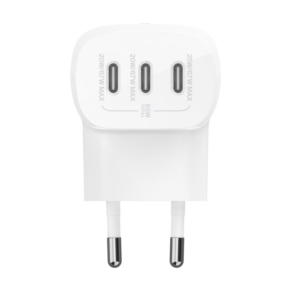 Logotrade liikelahjat kuva: Belkin BoostCharge 3-porttinen seinälaturi