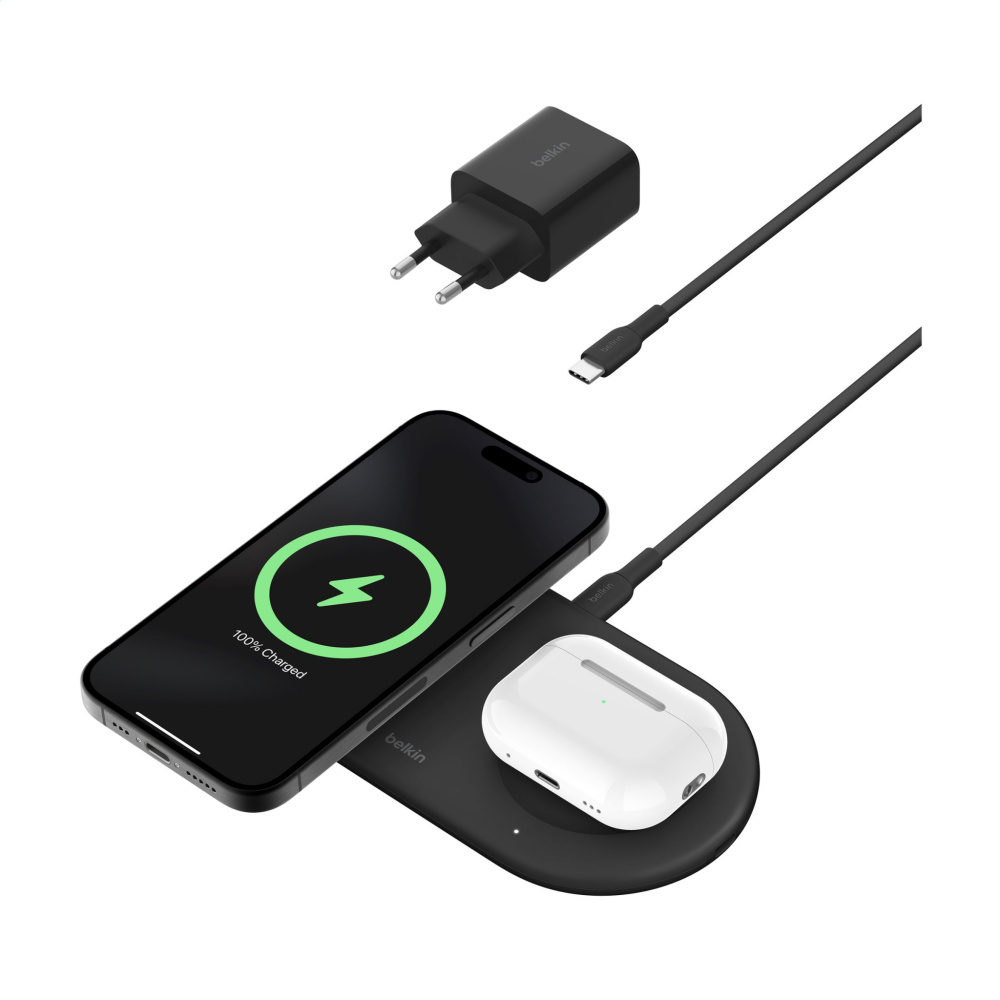 Logo trade mainoslahja kuva: Belkin BoostCharge Pro 2-in-1 -tyyny
