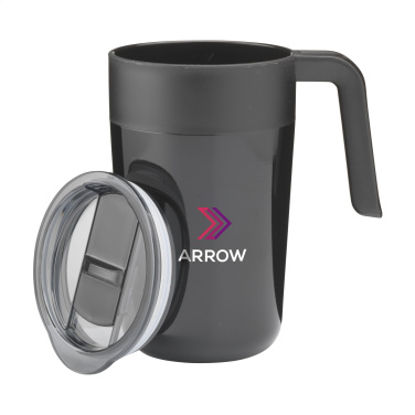 Logotrade mainoslahja tuotekuva: Fika RCS Recycled Steel Cup 400 ml lämpökuppi