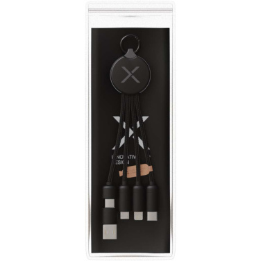 Logo trade liikelahja kuva: SCX.design C14 15 W:n 5-in-1-latauskaapeli