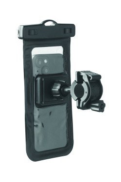 Logotrade mainoslahja tuotekuva: Pyörän mobiilitelinekotelo PVC:tä