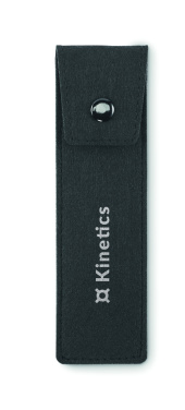 Logotrade liikelahja mainoslahja kuva: RPET huopakynäkotelo