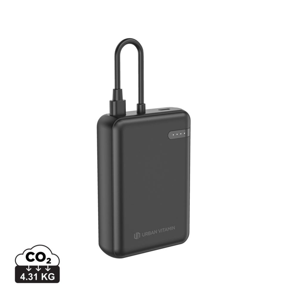 Logotrade liikelahja tuotekuva: Urban Vitamin Fullerton RCS 10 000 20 W PD-virtapankki